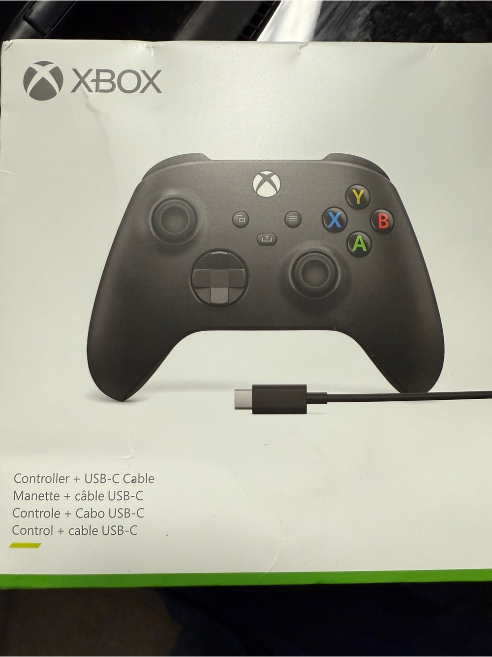 Microsoft Xbox Wireless Controller with USB-C Cable - Black